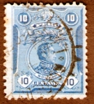 Stamps : America : Peru :  Bolivar