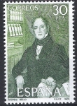 Stamps Spain -  2647 Centenarios. Andrés Bello.