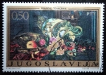 Stamps Yugoslavia -  Milos Tenkovic - Bodegón