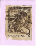 Stamps Argentina -  Pintores argentinos