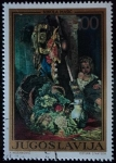 Stamps Yugoslavia -  Nikola Másic - En el establo