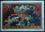 Stamps : Europe : Yugoslavia :  Katarina Ivanovic - Bodegón con uvas