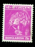 Sellos del Mundo : Asia : Bangladesh : Tigre
