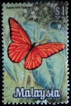 Stamps : Asia : Malaysia :  Naranja Albatros