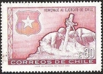 Stamps Chile -  FUERZAS ARMADAS DE CHILE - HOMENAJE AL EJERCITO