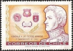 Stamps Chile -  HOMENAJE A LAS FUERZAS ARMADAS Y CARABINEROS DE CHILE