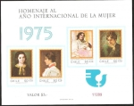 Stamps Chile -  HOMENAJE AÑO INTERNACIONAL DE LA MUJER