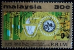 Sellos de Asia - Malasia -  50 Aniversario del Centro de Investigación de Caucho de Malasia