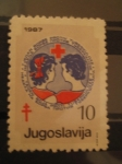 Stamps : Europe : Yugoslavia :  Niños: pro-tuberculosos