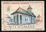 Sellos de Europa - Rumania -  RUMANIA -  Iglesias de Moldavia