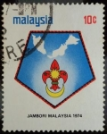 Sellos de Asia - Malasia -  Jamboree Scout 1974