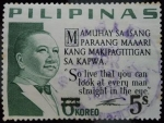 Stamps : Asia : Philippines :  D. Elpidio Quirino y Rivera (1890-1956)