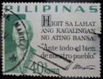 Stamps Philippines -  D. Sergio Osmeña (1878-1961)