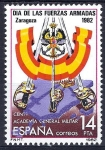 Stamps Spain -  2659 Día de las Fuerzas Armadas. Zaragoza.