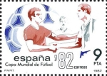 Stamps Spain -  2660 ó 2664A Copa Mundial de Futbol, ESPAÑA-82.