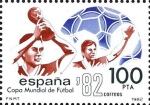 Stamps Spain -  2663 ó 2664B Copa Mundial de Futbol, ESPAÑA-82.