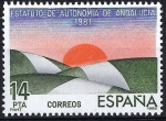 Stamps : Europe : Spain :  2686 Estatuto de Autonomía de Andalucía