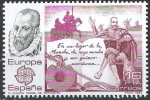 Stamps Spain -  2703 Europa-CEPT. El Quijote, de Miguel de Cervantes.