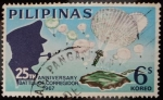Sellos de Asia - Filipinas -  25 Aniversario de la Batalla de Corregidor 