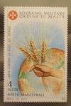 Stamps Europe - Malta -  sovrano militare ordine di malta,lotta contro la fame nel mondo