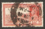 Stamps India -  india inglesa - George VI y caminante