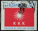 Stamps Philippines -  Evolución de la Bandera de Filipinas