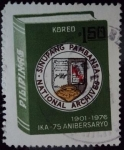 Stamps Philippines -  75 Aniversario del Archivo Nacional de Manila