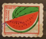 Stamps : America : Brazil :  sandia