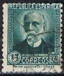 Stamps Spain -  665  Nicolas Salmeron