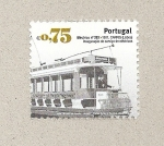 Stamps Portugal -  Tipos de tranvía