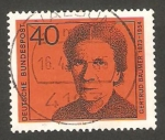 Stamps Germany -  Gertrud Baumer