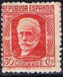 Stamps Spain -  734  Pablo Iglesias