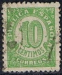 Stamps Spain -  746  Cifras