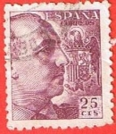 Stamps Spain -  923  General Franco