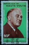 Stamps Burkina Faso -  República de Alto Volta / Franklin D. Roosevelt