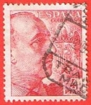 Stamps Spain -  1058  General Franco