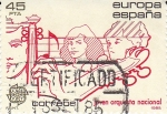 Stamps Spain -  EUROPA-CEPT