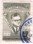 Stamps Guatemala -  Mario Mendez Montenegro