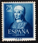 Stamps : Europe : Spain :  V ANIVERSARIO DEL NACIMIENTO DE ISABEL LA CATOLICA