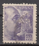 Stamps Spain -  General Franco (21)