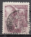 Stamps : Europe : Spain :  General Franco (22)