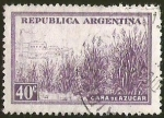 Sellos de America - Argentina -  CAÑA DE AZUCAR