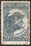 Stamps Argentina -  GANADERIA - TAMAÑO GRANDE