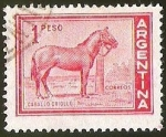 Stamps Argentina -  CABALLO CRIOLLO