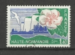 Stamps : Europe : France :  Regiones de Francia - Alta Normandia.