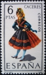 Sellos del Mundo : Europa : Espaa : trajes regionales españoles 1ª serie