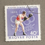Stamps : Europe : Hungary :  Olimpiadas 1970