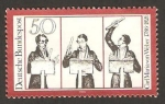 Stamps Germany -  743 - 150 anivº de la muerte del compositor Carl Maria von Weber