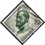 Stamps Spain -  1226  Escultura de Leoni