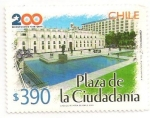 Stamps : America : Chile :  plaza de la ciudadania